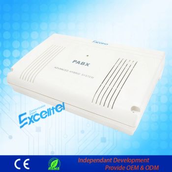 16 Co Lines 96 Exts. Telephone System Central Exchange Cp1696 PBX - Excelltel Technology Co., Ltd. - China