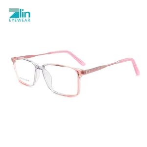 Trendy Colorful Metal Eyeglasses Frames with Custom Logo - Wenzhou Zlin Eyewear Co., Ltd - China