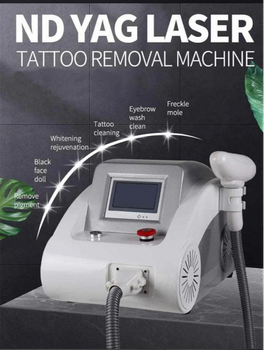 White 50Hz Cosderma Q Switch Nd Yag Laser Tattoo Removal Machine - Musk Enterprises - India