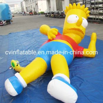 Inflatable Cartoon Toy Model Statue MOQ 1PC Type Advertise Water-Proof Yes Technics Sewing Material Oxford Trademark - Guangzhou ChinaV Inflatable Co., Ltd. - China