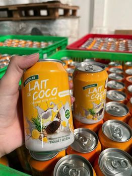 COCONUT MILK MIX PINEAPPLE FLAVORS - Halos Food & Beverages Co., Ltd - Vietnam