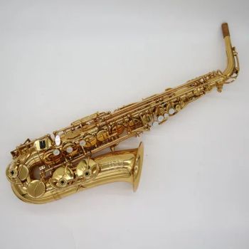 Alto Saxophone, Fashion Gifts, Cheap Musical Instruments Color Gold Origin China Trademark Forest Specification CE Strap With - Jin Ming Musical Instruments Co., Ltd. - China