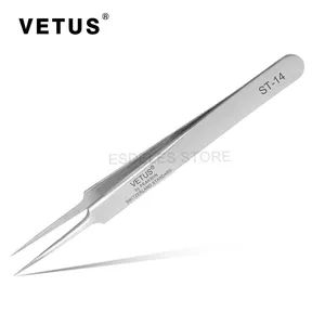 St Series Eyelash Extension Precision Tweezers Hardened Stainless Steel Tweezers - Shenzhen Eles Technology Co., Ltd. - China