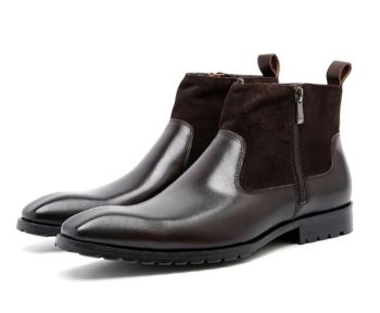 Nobleness Charming Top Rank Leather Shoes Boots Winter Men Shoes Dress Shoes Loafer Fashion Casual Shoes British Mens Shoes Footwe - Quan Zhou Newsonfly Trading Co., Ltd - China