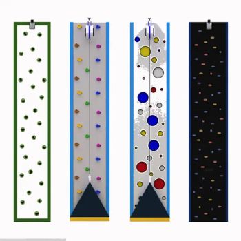 Kids Indoor Playground Wholesale Customized Climbing Walls Soft Rock Wall Climbing - Guangzhou Beslepark Recreation Equipment Co., Ltd. - China