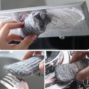 10 Pack Heavy Duty Steel Wool Scouring Soap Pads - Jiangsu Miaohong Environmental Protection New Material Co., Ltd. - China