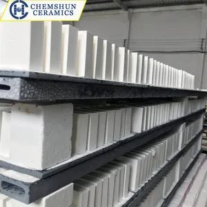 Wear Resistant Al2O3 Ceramic Plate Brick Tiles as Wear Protective Linings - Pingxiang Chemshun Ceramics Co., Ltd. - China