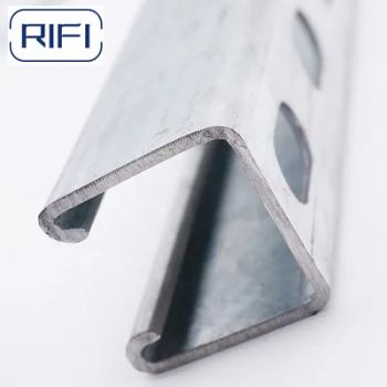 41*41mm Pre-Galvanized Strut Channel and Fittings for Building Materials - Changsha Elewell Import&Export Co., Ltd - China