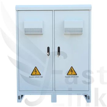 Double-Door with Cooling Fans Adjustable Shelves Floor Standing Network Cabinet - Shenzhen Fastlink Communication Group Co., Ltd - China