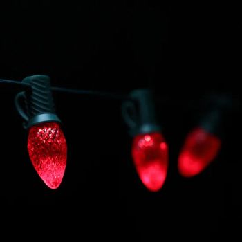 RGB Strawberry Christmas Light String C7 Bulb LED Light String - Dongguan Rainmin Intelligent Technology Limited - China