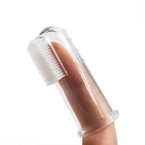 Premium Silicone Finger Toothbrush for Pets with Travel Case - Kingsun Baby Products Co., Ltd. - China