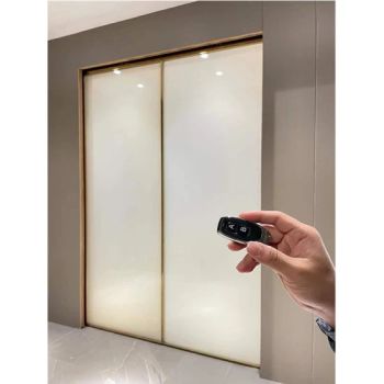 Solid Tempered Glass Sliding Automatic Electronic Door Exterior Gate - Hamon Industry CO.,LTD. - China