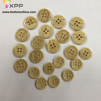 Imitation Wood Button for Shirt - NINGBO NCJN IMPORT AND EXPORT CO., LTD. - China