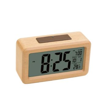 Promotional Easy to Use Desk Table Clocks Solid Wood Home Decor - Ningbo General Union Co., Ltd. - China