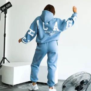 100% Cotton Women's Hoodies Custom Printing Hoodies and Sweatshirts Oversize Classic Outwear Autumn Tracksuit for Girls - Guangzhou New Apparel Trade Company Limited - China