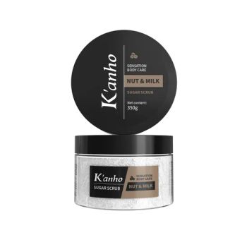 120g 350g Kanho Nut Milk Sugar Scrub Body Scrub Cream Hand Cream - Guangzhou Hanhao Biotechnology Co., Ltd. - China