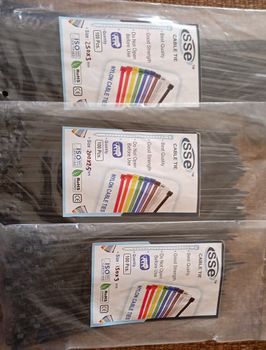 SSe 150x3mm Cable Tie, For Locking, Packaging Size: 100 Pcs Brand SSe Width 150x3mm Material Plastic Packaging Size 100 - Puja Electronics - India