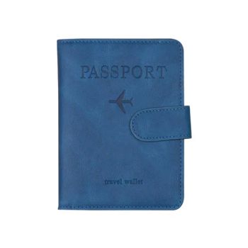 Factory PU Leather Passport Holder Unisex ID Card Holder Long PU Leather Card Holder Travel Passport Holder - Guangzhou Yujia Industrial Co., Ltd. - China