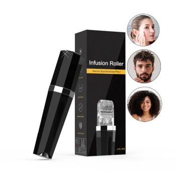 Modern Hair Follicle Stimulator Roller Microneedles Scalp Massager with Refill Cartridge - Foshan Taida Electronic Technology Co., Ltd. - China