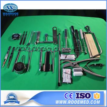 Ga206 Basic Dissecting Medical Kit Anatomy Professional Quality Stainless Steel Surgical Cutting Instruments - Jiangsu Rooe Medical Technology Co., Ltd. - China