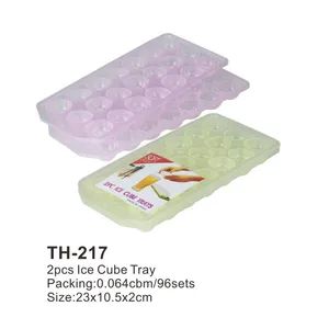 Ice Cube Tray Brand None Size Medium Season Summer Trademark None Feature Useful Cell Number 21 Material Plastic Model NO. TH-217 - NINGBO ALLWIN ENTERPRISES INC - China