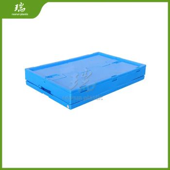 Portable Lightweight Collapsible Eco Friendly Recyclable Strong Durable Safe Plastic Folding Box - Qingdao Rearun Industrial Co., Ltd. - China
