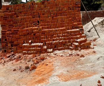 Clay Red Brick, Size: 9 In. X 4 In. X 3 In. Color Red Material Clay Shape Rectangular Brick Type Solid Brick Size 9 In. X 4 In. X 3 - Bobby Cement Agency - India