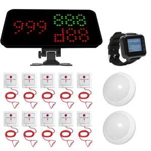 Wireless Caregiver Pager Call Button Nurse Alert System Nurse Call System Hospital for Patient - Quanzhou Koqi Electronic Co., Ltd. - China