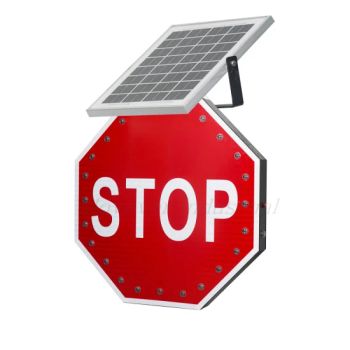 Prohibition to Go and Stop Solar Powered LED Traffic Sign LED Work Lights - Movever Industrial (Shenzhen) Co., Ltd. - China