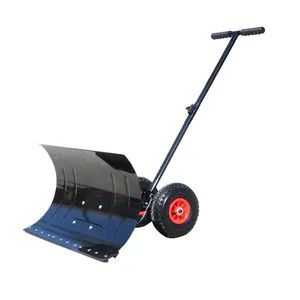 Heavy Duty Snow Shovel Snow Pusher with Wheels - Zhejiang Pujiang Sanjian Imp. & Exp.Co., Ltd. - China