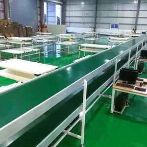 Industrial Workshop Food Other Item Assembly Line Conveyor Belt with Multiple Thickness Custom Size Color - Shandong Zhenfei Plastic Company Limited - China