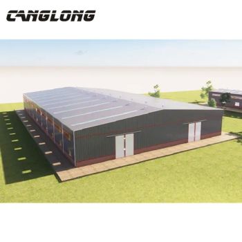 Modular Framing Steel Structure Garden Shed Prefabricated House with C. Z Shape Steel Channel - Henan Canglong Steel Structure Engineering Co., Ltd. - China