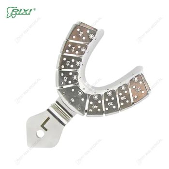 Specialized Instrument Equipment Orthodontic Material Professional Dental Impression Stainless Steel Trays - Foshan Rixi Medical Equipment Co., Ltd. - China