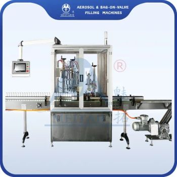 China Manufacture Bov Aerosol Filling Machine for Body Spray Cosmetic Moisturizing Spray - Yangzhou Meida Filling Machinery Co., Ltd. - China