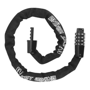 0 65m Bike Chain Lock 4 Digit Resettable Combination Alloy Bicycle Locks for Bikes Scooter Door - Colpoint Technology Limited - China