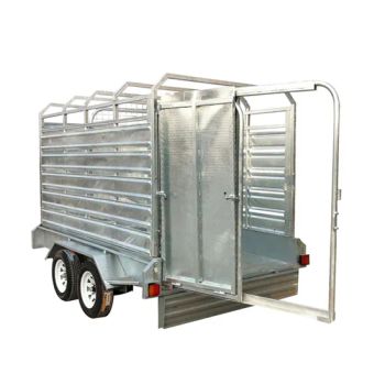 Heavy-Duty Cattle Hauler with Solid Axle and Spring Suspension - Zhenjiang SWT Metal Product Co., Ltd. - China