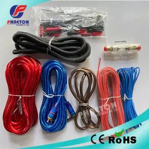 0ga 4ga 8ga Car Audio Cable Amplifiers Complete AMP Installation Wiring Kit - Phaeton Electronic Co., Ltd. - China