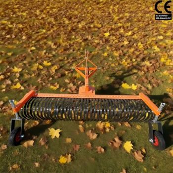 Agricultural Implements Tractor Mounted Garden Landscape Rake 3PT Hay Rake - Hangzhou Darong Agricultural Machinery Co., Ltd. - China