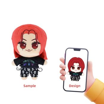 Custom Made Plush K-Pop Doll Anime Mascot Customize Stuffed Plush Toys - Xuzhou Gaopeng Toy Co., Ltd. - China