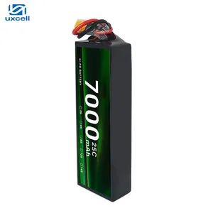 Customization Lithium Battery 60c 6s 22.2V 12s 44.4V 7000mAh 8000mAh Battery Drone Fpv Battery for RC Boat - Uxcell technology co.,Ltd - China