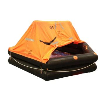 Solas Approved Inflatable Rubber Life Rafts with 25 Persons Origin China Trademark GH Type Life Raft Material Rubber Model NO. - Chongqing Gohi Marine Equipment Co., Ltd. - China