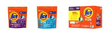 Ace Pods Liquid Laundry Detergent Pacs, Spring Meadow, 57 Count - Smart Agri GmbH - Germany