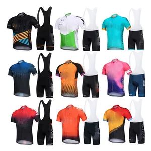 Roupas De Ciclismo Short Sleeve Breathable Cycling Clothing Bike Jersey with 3 Back Pockets Cycling Jersey OEM - Quanzhou Huangbo Import and Export Co., Ltd - China