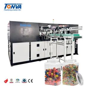 Servo Half Gallon Wide Mouth Storage Containers Jars Pet Blow Molding Machine - ZHEJIANG TONVA PLASTICS MACHINE CO., LTD. - China