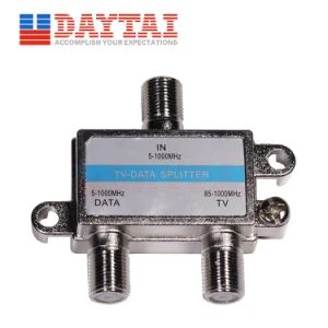 5-1000MHz Data TV Splitter for Coaxial Cable - Hangzhou DAYTAI Network Technologies Co., Ltd. - China
