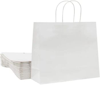 Reinforced Bottom Custom Size White Extra Large Kraft Bags Color White Origin China Hardness Soft OEM Available Material Paper - FUJIAN JIRONG PACKING PRODUCTS CO., LTD. - China