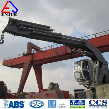 5ton 20m Telescopic Jib Crane Can Be Used on Ship Decks, Offshore Platforms, Harbour Terminals or Other Confined Spaces, Working at Height, etc. - Shanghai Enjue Machinery Equipment Co., Ltd. - China