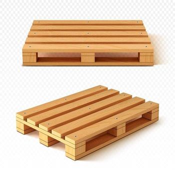 Euro Epal Eco-Friendly Acacia Wood Pallet 4-Way Entry for Industrial & Logistics Transportation Available in All Sizes - JMB  - Canada