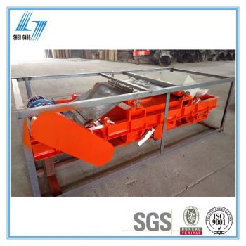 Industrial Eectro Overband Magnetic Separator Mass 2700kg Origin China Duty Cycle 100% Cold Power 4.2kw HS Code - Yueyang Shengang Lifting Electromagnet Co., Ltd. - China