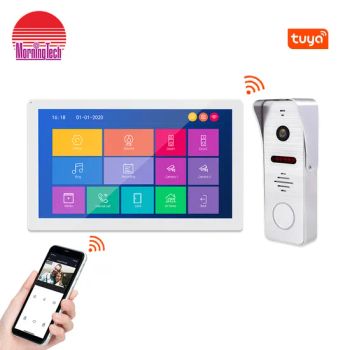 HD 10inches Video Door Intercom System Home Security Intercom Video Doorphones - Zhuhai Morning Technology Co., Ltd. - China